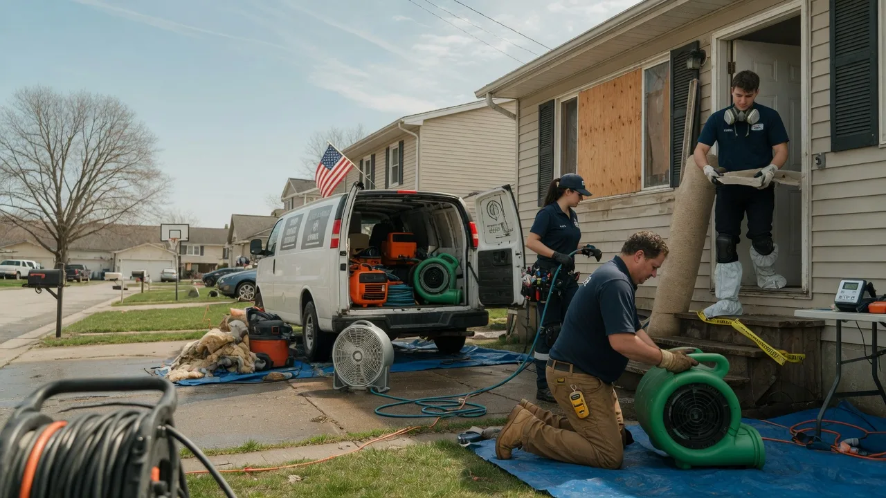 Water Damage Restoration in Rhode Island near me